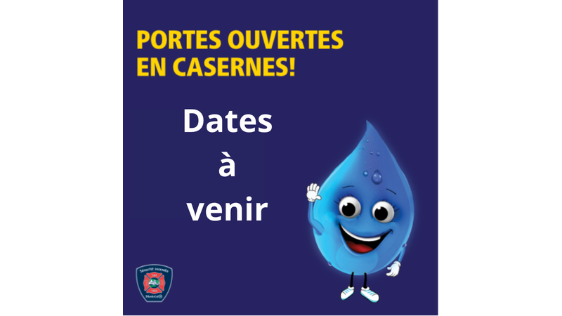 Affiche « Portes ouvertes des casernes 2024 »