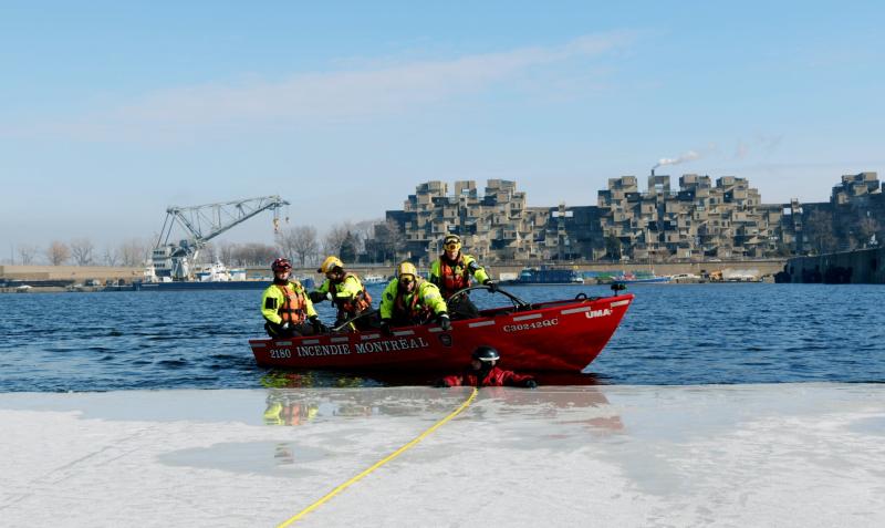 UMA 17, a boat used for marine and ice rescues
